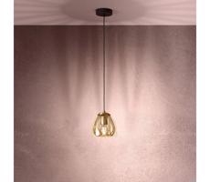 Eglo 390037 - Luster na lanku JAZMINIA 1xE27/40W/230V zlatá