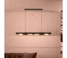 Eglo 390059 - Luster na lanku ALFONSINE 4xE27/40W/230V čierna/zlatá