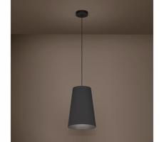 Eglo 390132 - Luster na lanku PETROSA 1xE27/40W/230V čierna