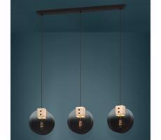 Eglo 390142 - Luster na lanku MILLENA 3xE27/40W/230V dymová