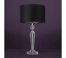 Eglo 390158 - Stolná lampa PASIANO 1xE27/40W/230V čierna