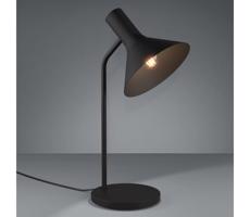 Eglo 390221 - Stolná lampa MORESCANA 1xE27/28W/230V čierna