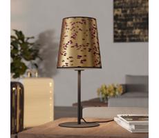 Eglo 390294 - Stolná lampa CASTUERA 1xE27/25W/230V zlatá/ružová