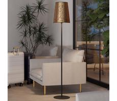 Eglo 390295 - Stojacia lampa CASTUERA 1xE27/25W/230V zlatá/ružová