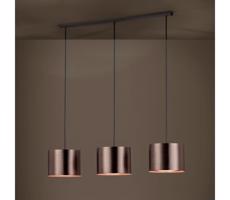 Eglo 39357 - Luster na lanku SAGANTO 1 3xE27/60W/230V