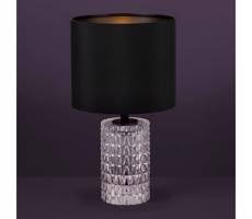 Eglo 39979 - Stolná lampa SAPUARA 1xE27/40W/230V čierna