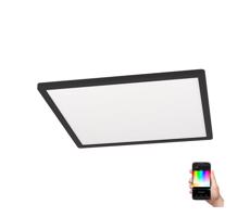 Eglo 900094 - LED RGBW Stmievateľné stropné svietidlo ROVITO-Z LED/16,5W/230V čierna