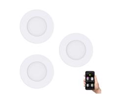 Eglo 900099-SADA 3xLED Stmievateľné svietidlo FUEVA-Z  LED/2,8W/230V IP44
