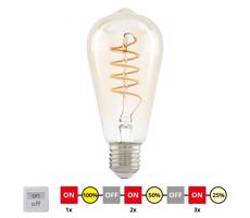 Eglo LED Stmievateľná žiarovka VINTAGE ST64 E27/4W/230V 2200K - Eglo 12522