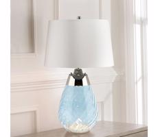 Elstead Elstead LENA-TL-S-MODRÁ-OWSS- LED Stol. lampa 1xE27/60W/230V+1xGU10/7W modrá/biela