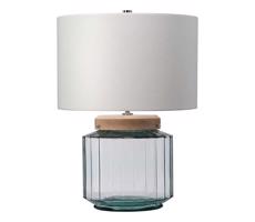 Elstead Elstead LUGA-TL-NATURAL - Stolná lampa LUGA 1xE27/60W/230V