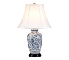 Elstead Elstead MODRÁ-G-JAR-TL - Stolná lampa MODRÁ GINGER JAR 1xE27/60W/230V