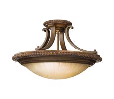 Elstead Feiss FE-KELHAM-HALL-SF - Prisadený luster KELHAM HALL 2xE27/60W/230V
