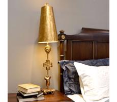 Elstead Flambeau FB-FRAGMENT-TL-G - Stolná lampa FRAGMENT 1xE27/60W/230V