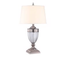 Elstead Quoizel QZ-DENNISON-PN - Stolná lampa DENNISON 1xE27/60W/230V lesklý chróm