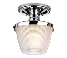 Elstead Quoizel QZ-DUBLIN-SF-PC - Kúpeľňové svietidlo DUBLIN 1xE27/40W/230V IP44 chróm
