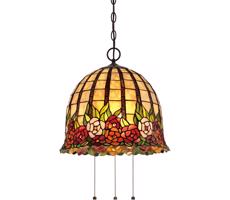 Elstead Quoizel QZ-ROSECLIFFE-P - Luster na reťazi ROSECLIFFE 3xE27/100W/230V