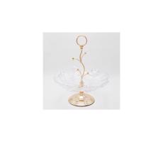 Eurolamp Dekoračný podnos 33x38,5 cm zlatá