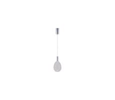 Eurolamp LED Luster na lanku LED/6,3W/230V 3000K lesklý chróm pr. 14 cm