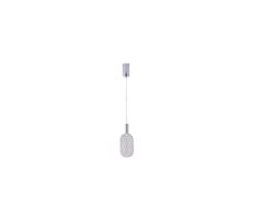 Eurolamp LED Luster na lanku LED/6,3W/230V 3000K lesklý chróm pr. 20 cm