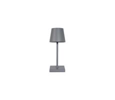 Eurolamp LED Stmievateľná nabíjacia dotyková stolná lampa LED/3,5W/5V 5200mAh šedá