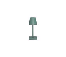 Eurolamp LED Stmievateľná nabíjacia dotyková stolná lampa LED/3,5W/5V 5200mAh zelená