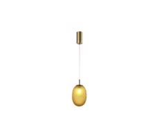 Eurolamp Luster na lanku 1xE14/25W/230V hnedá