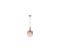 Eurolamp Luster na lanku 1xE27/15W/230V červená/dymová