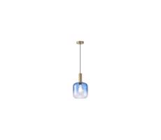 Eurolamp Luster na lanku 1xE27/15W/230V modrá/dymová