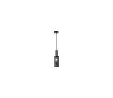 Eurolamp Luster na lanku 1xE27/40W/230V čierna