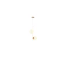 Eurolamp Luster na lanku 2xE27/40W/230V mosadz