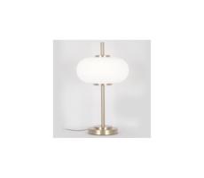 Eurolamp Stolná lampa 1xE14/3W/230V biela/mosadz