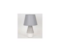 Eurolamp Stolná lampa 1xE14/40W/230V biela/šedá