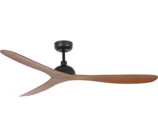 FARO Barcelona FARO 33447WT - Stropný látor GOTLAND L hnedá/čierna pr. 132 cm WT + DO