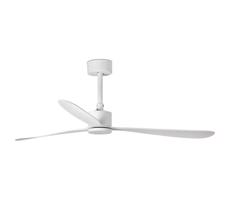 FARO Barcelona FARO 33760WT - Stropný látor AMELIA L biela pr. 132 cm WT + diaľkové ovládanie