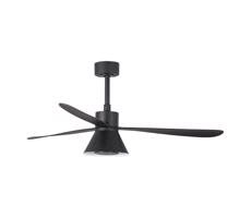 FARO Barcelona FARO 33761WT-23-LED Stm. vent. AMELIA L CONE LED/20W/230V čierna pr.132 cm WT +DO