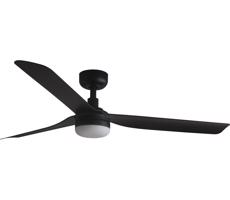 FARO Barcelona FARO 33815WT-21-LED Stm. str. vent. PUNT M LED/18W/230V čierna pr. 132 cm WT + DO