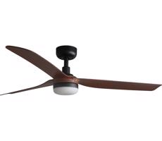 FARO Barcelona FARO 33817WT-21 - LED Stm. vent. PUNT M LED/18W/230V hnedá/čierna pr.132 cm WT+DO