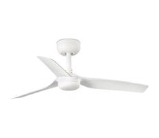 FARO Barcelona FARO 33820WT-Stropný látor MINI PUNT S biela pr. 90 cm WT + diaľkové ovládanie