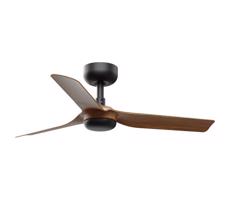 FARO Barcelona FARO 33823WT - Stropný látor MINI PUNT S hnedá/čierna pr. 90 cm WT + DO