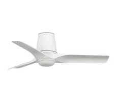 FARO Barcelona FARO 33826WT-1TW-LED Stm. str. vent. HEY TUB S LED/10W/230V biela pr. 90 cm WT+DO