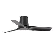 FARO Barcelona FARO 33827 - Stropný látor HEY TUB S čierna pr. 90 cm + diaľkové ovládanie