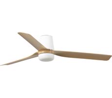 FARO Barcelona FARO 33829WT-1TW-LED Stm. vent. PUNT TUB M 18W/230V hnedá/biela pr.132 cm WT + DO