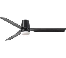 FARO Barcelona FARO 33830WT-1TW-LED Stm. vent. PUNT TUB M LED/18W/230V čierna pr. 132 cm WT + DO