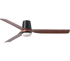 FARO Barcelona FARO 33831WT-1TW-LED Stm. vent. PUNT TUB M 18W/230V hnedá/čierna pr.132 cm WT +DO