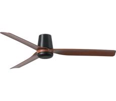 FARO Barcelona FARO 33831WT - Stropný látor PUNT TUB M hnedá/čierna pr. 132 cm WT + DO