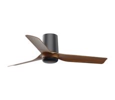 FARO Barcelona FARO 33835WT - Stropný látor MINI PUNT TUB S hnedá/čierna pr. 90 cm WT +DO
