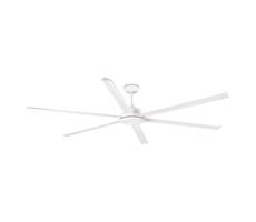 FARO Barcelona FARO 34206 - Stropný látor ROTTERDAM XXL biela pr. 250 cm + diaľkové ovládanie