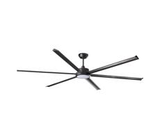 FARO Barcelona FARO 34207-130-LED Stm. str. vent. ROTTERDAM XXL LED/32W/230V čierna pr.250 cm+DO