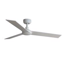 FARO Barcelona FARO 34295WT - Stropný látor RUDDER S biela pr. 106 cm WT + diaľkové ovládanie
